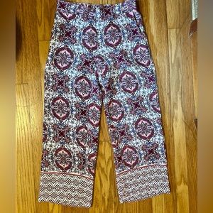 LOFT Women’s Wide Leg Boho Pants